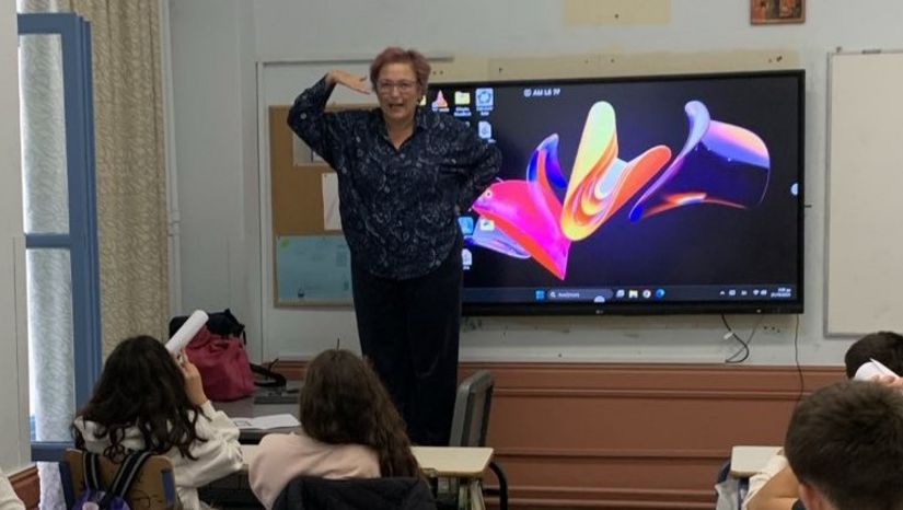 Συνεργασία με το 1ο Πρότυπο Γυμνάσιο Αθήνας 